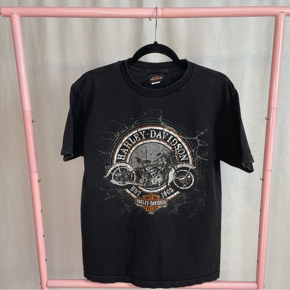 Harley Davidson Youth Graphic Tshirt Sioux Falls size M